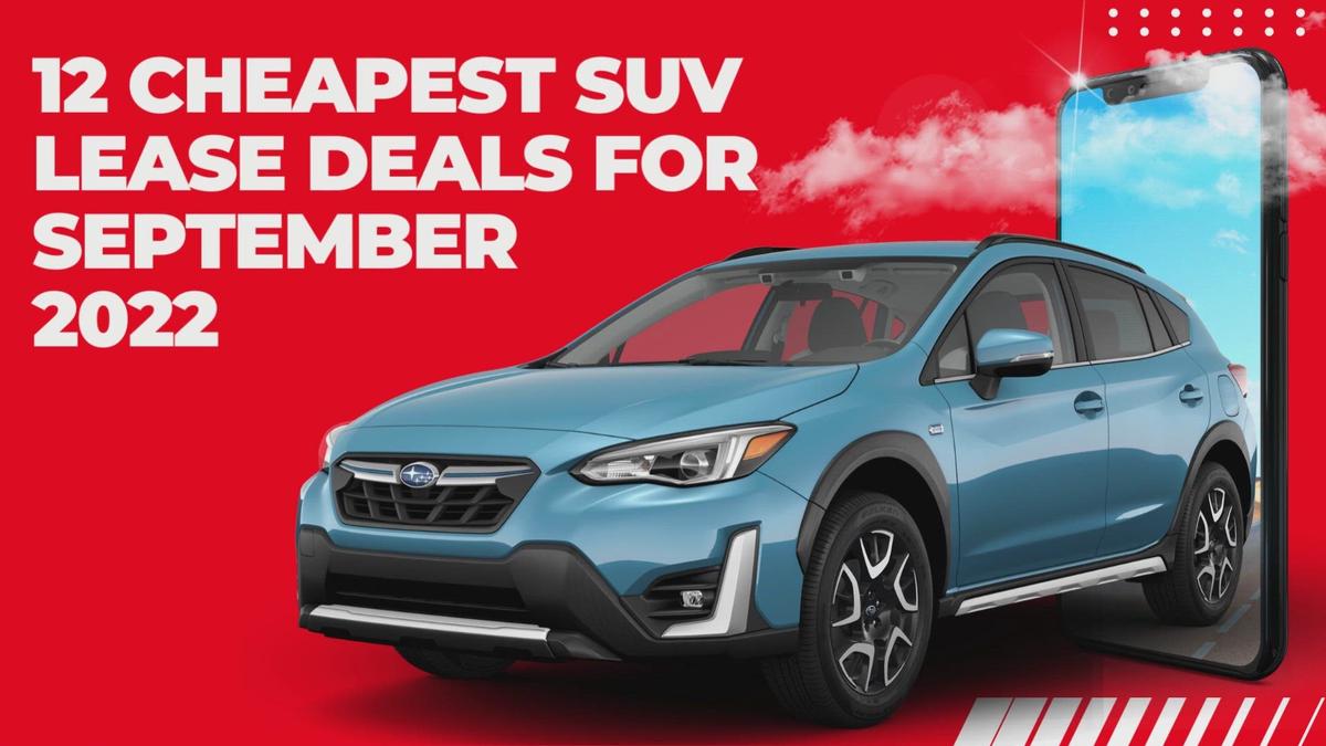 Best SUVs Lease Deals Right Now