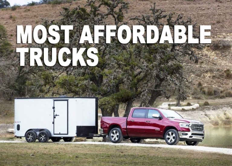 Top 5 Most Affordable Trucks 2019-2020