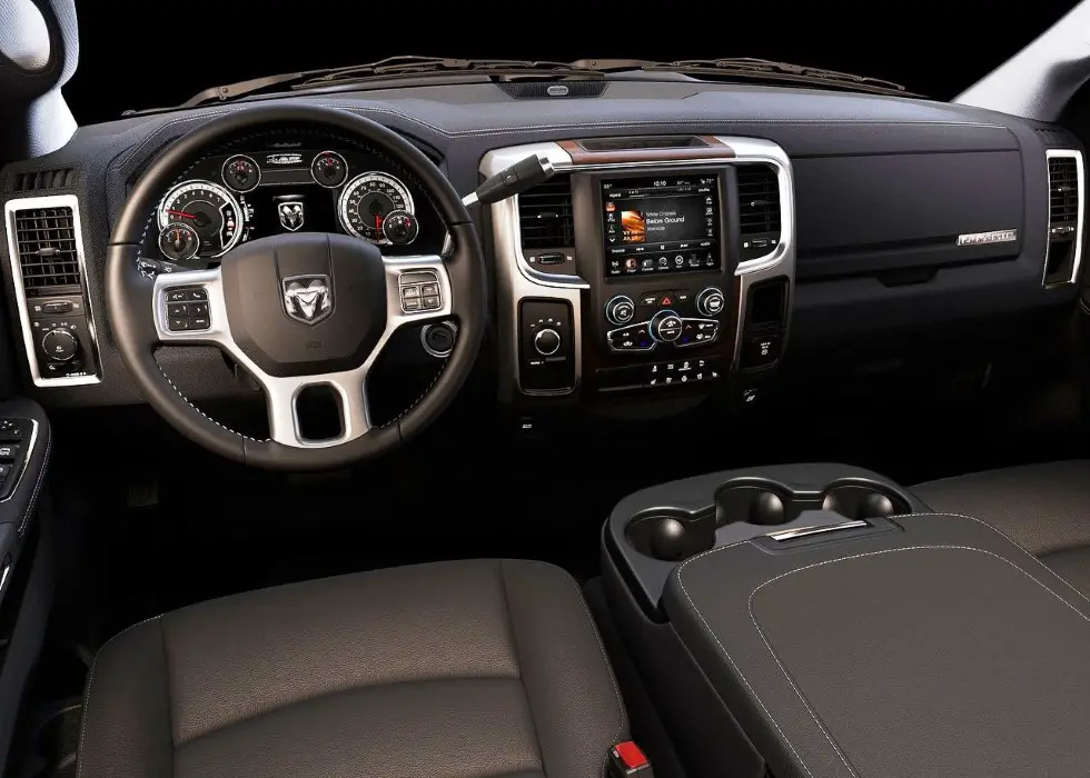 2020 RAM 2500 Dually Creaw Cab Interior Changes