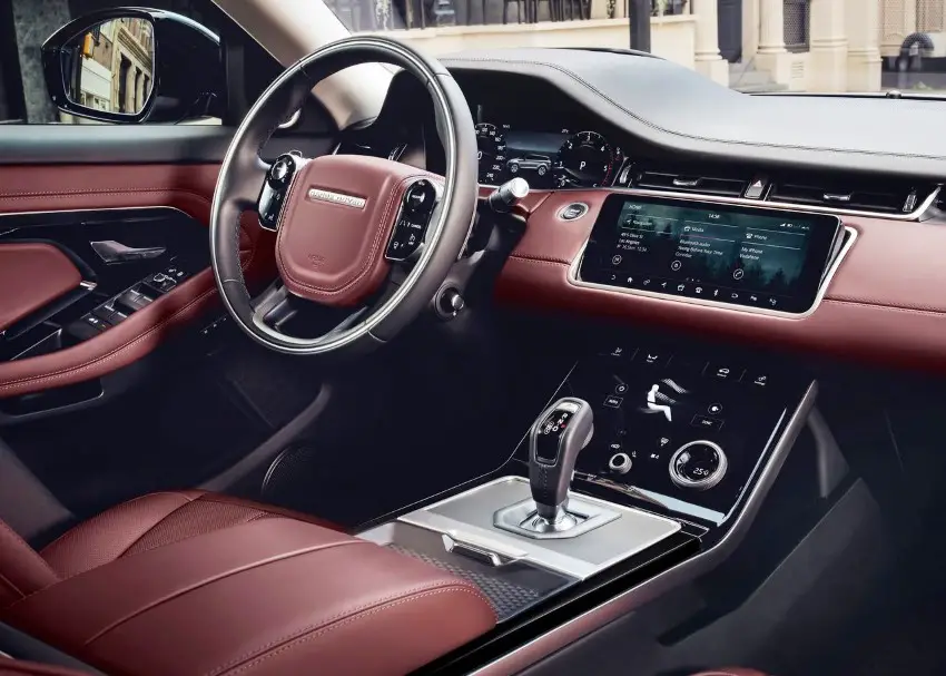 2020 Range Rover Evoque Interior Features