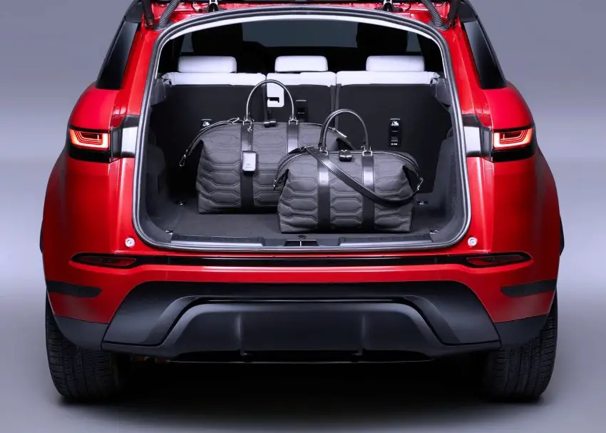 2020 Range Rover Evoque Trunk Volume