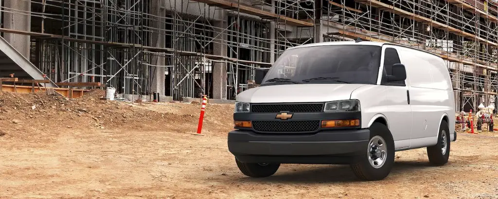 2020 Chevy Express Dimensions