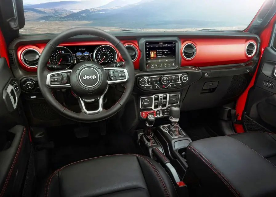 2020 Jeep Gladiator Interior Features