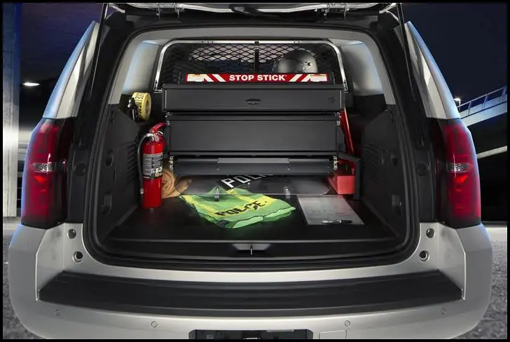 2020 Chevy Tahoe Trunk Space & Towing Capacity