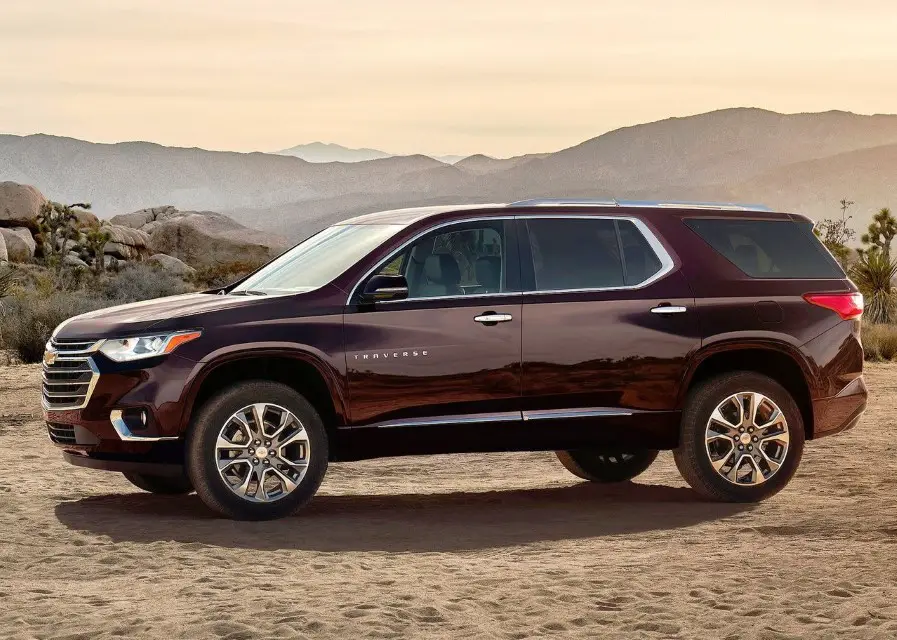 2020 Chevy Traverse Dimensions