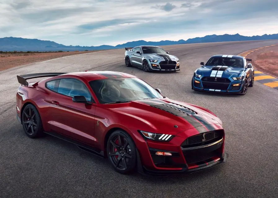 2020 Ford Mustang Shelby GT500 Configurations