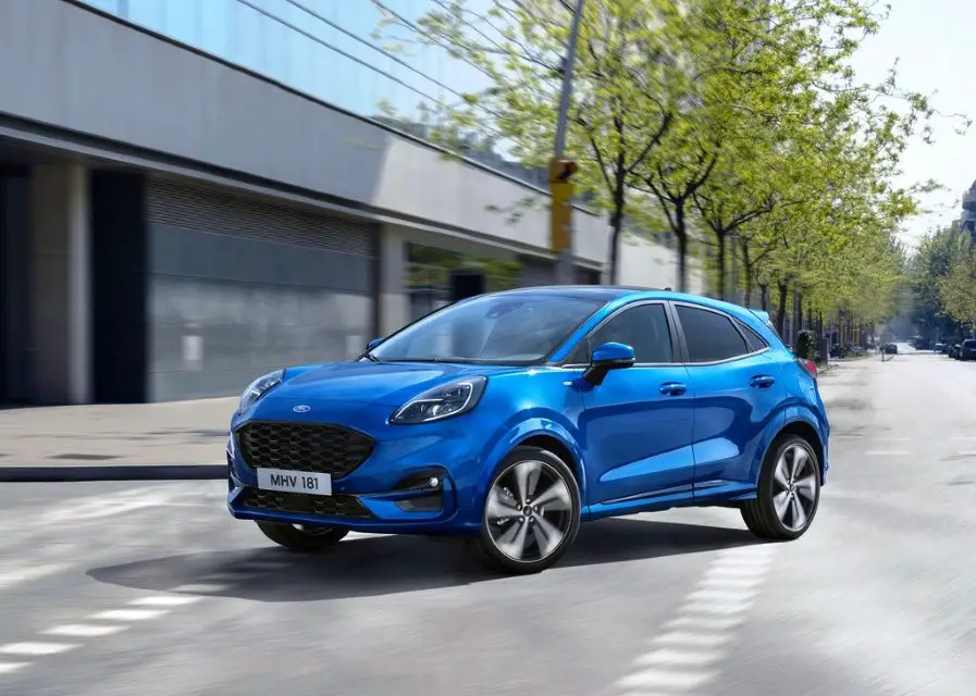 dimensions of ford puma 2020