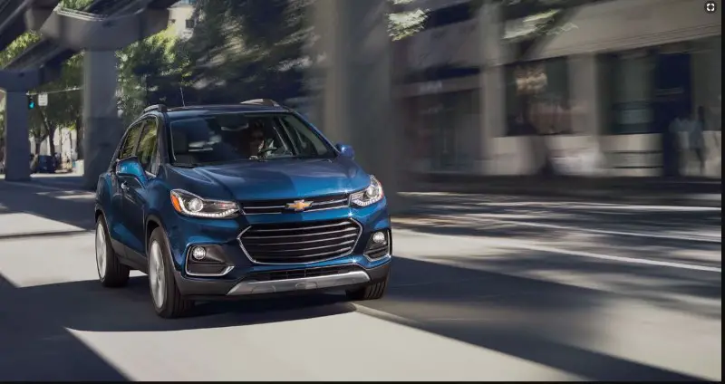 2020 Chevy Trax Blue Color Compact Crossover Review