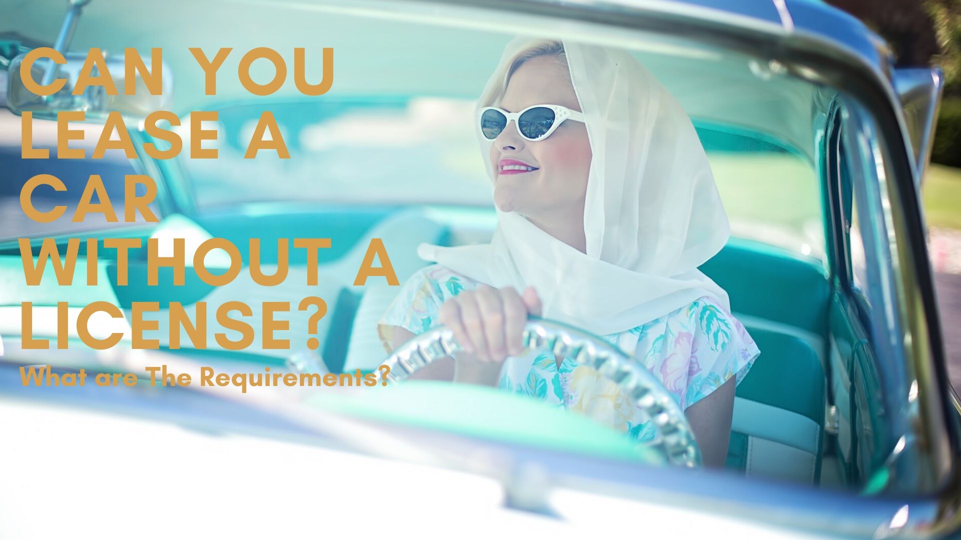Can You Lease a Car Without a License