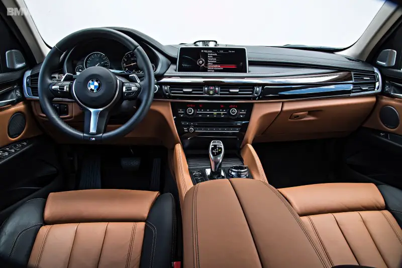 2020 BMW X6 Interior features With iDrive Platform