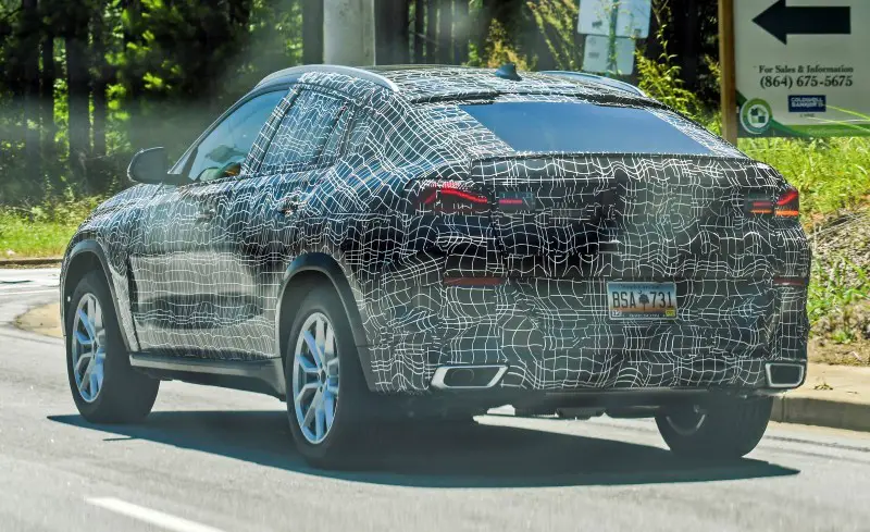 2020 BMW X6 Spy Photos - UPDATE