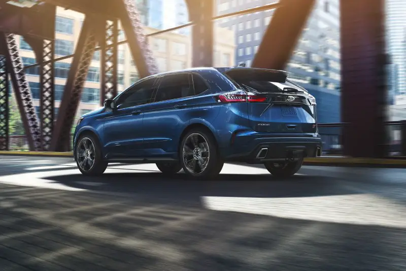 2020 Ford Edge ST Blue Color Dimensions & Size