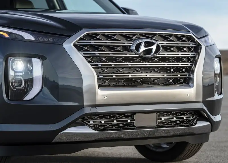 2021 Hyundai Palisade Front Angle