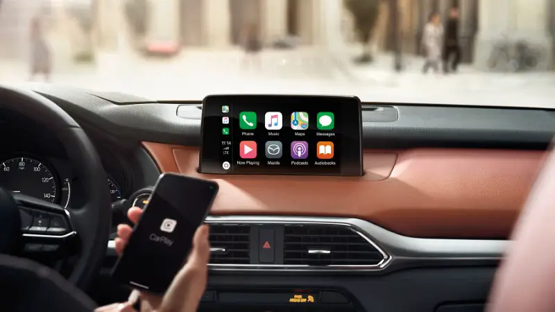 2021 Mazda CX-9 With Mazda Connect Infotainment Systems