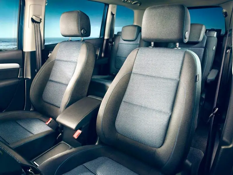 2021 Volkswagen Sharan Interior Capacity