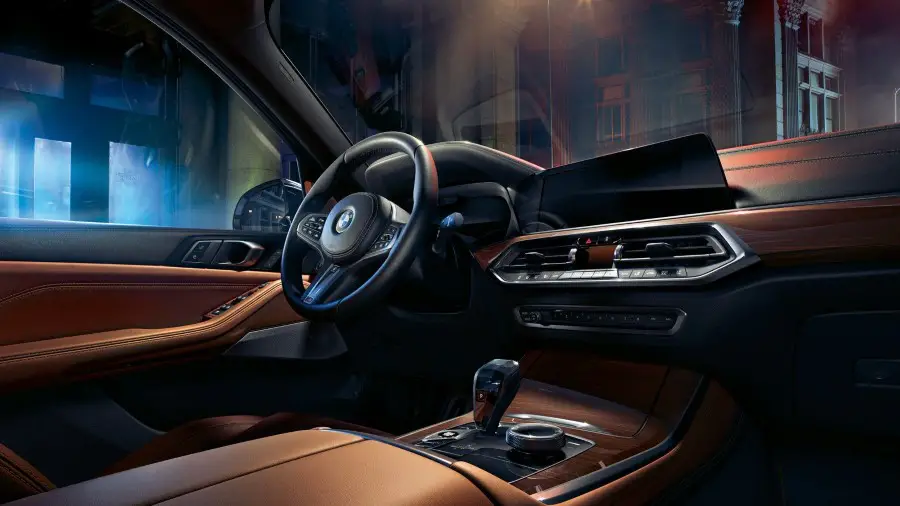 2022 BMW X5 Infotaiment Interface - Dashboard
