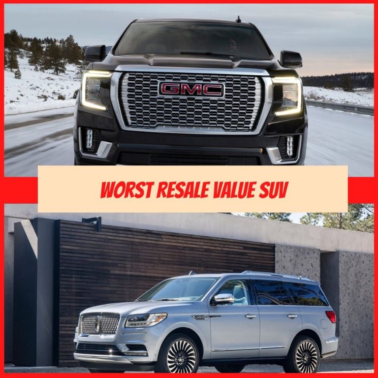 Worst Resale Value SUV