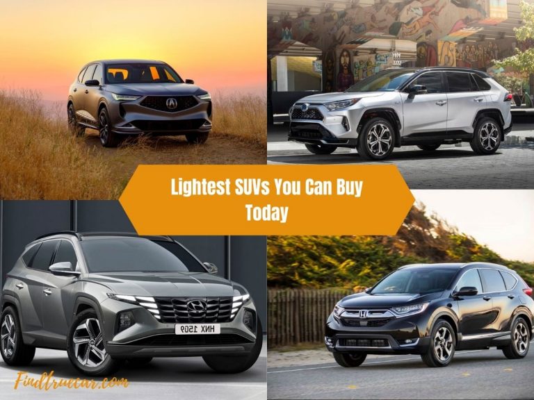 Lightest SUVs You Can Buy Today