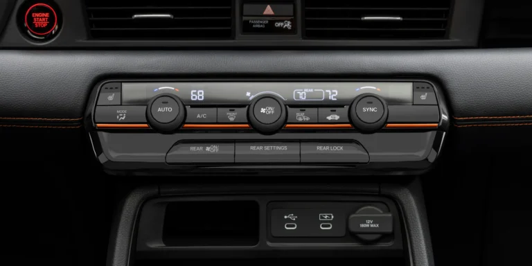 Honda Pilot 2026 Button Dashboard