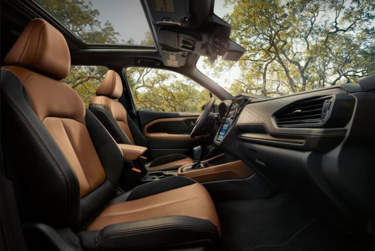 Subaru Forester Seating Position