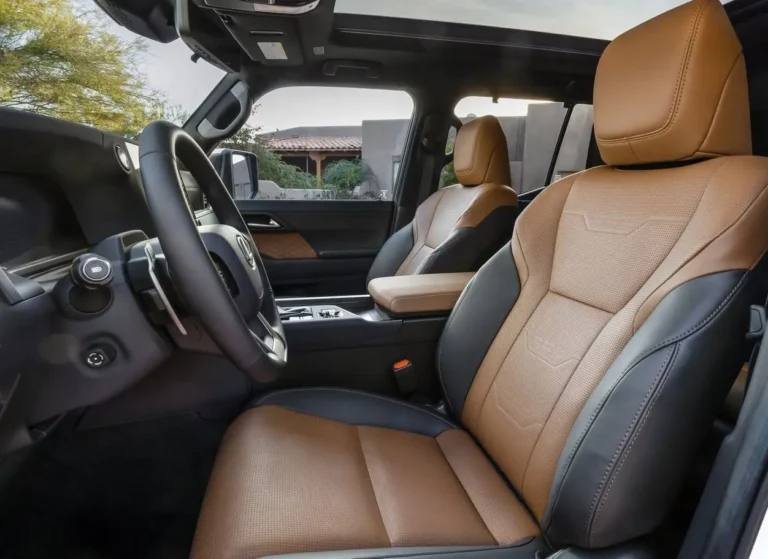 Lexus GX With Brown Leather Interior Seat