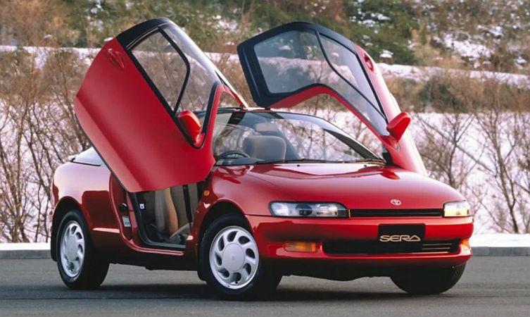 Toyota Sera in Red